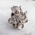 Sterling Silver Octopus Ring, Large Octopus Ring, Octopus Jewelry, Octopus Gift for Her, Large Ocean Animal Jewelry, Kraken Ring